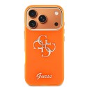 Funda Guess 4G Logo Metalizado iPhone 17 Pro / 18 Pro Naranja
