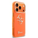 Funda Guess 4G Logo Metalizado iPhone 17 Pro / 18 Pro Naranja