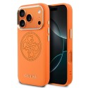 Funda Guess MagSafe PU Perforado 4G iPhone 17 Pro Naranja