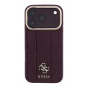 Funda Guess MagSafe Hardcase iPhone 18/17 Pro Peony 4G Bordeaux