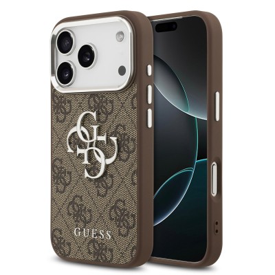 Funda Guess Monograma 4G iPhone 17/18 Pro Marrón