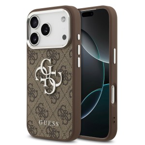 Funda Guess Monograma 4G iPhone 17/18 Pro Marrón