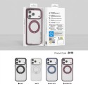 Funda Transparente WePhone MagSafe con Soporte Giratorio