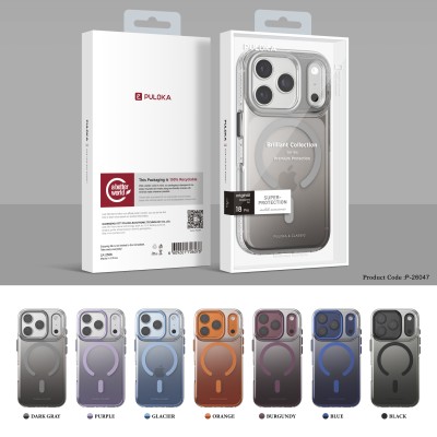 Funda iPhone 17 Pro Puloka Gradient Mist Magnética | Mayorista Accesorios