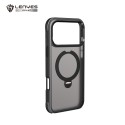 Funda Lenyes Eclat MagSafe con Soporte Giratorio 360 iPhone 18 Pro Max | Negro