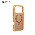 Funda Lenyes Eclat iPhone 18 Pro Max MagSafe Naranja | Mayorista