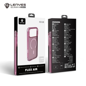 Funda Lenyes Flex Air MagSafe iPhone 18 Pro Max Cherry | Mayorista