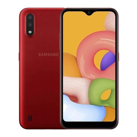 Samsung A01 Funda Personalizada TPU Transparente
