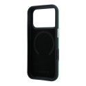 Funda rígida Lacoste para iPhone 18 Pro Max/iPhone 17 Pro Max, compatible con MagSafe, de PVC con textura con relieve