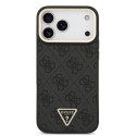Funda Guess 4G Triangle Logo iPhone 18/17 Pro Max | Negro