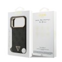 Funda Guess 4G Triangle Logo iPhone 18/17 Pro Max | Negro