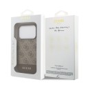 Funda Guess 4G Bottom Stripe iPhone 18 / 17 Pro | Marrón