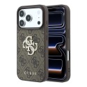 Funda Guess 4G Rhinestone Logo iPhone 18/17 Pro Max | Marrón