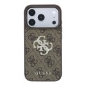 Funda Guess 4G Rhinestone Logo iPhone 18/17 Pro Max | Marrón