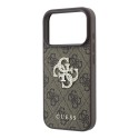 Funda Guess 4G Rhinestone Logo iPhone 18/17 Pro Max | Marrón