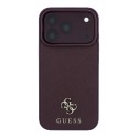Funda Guess Saffiano MagSafe Borgoña iPhone 18/17 Pro Max