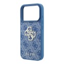 Funda Guess 4G Rhinestone Logo iPhone 18/17 Pro Max | Azul