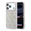 Funda Guess 4G Rhinestone Logo iPhone 18/17 Pro Max | Rosa