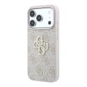 Funda Guess 4G Rhinestone Logo iPhone 18/17 Pro Max | Rosa