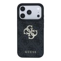 Funda Guess 4G Rhinestone Logo iPhone 18/17 Pro Max | Negro