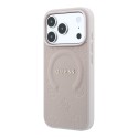 Funda Guess Saffiano Ring Stand iPhone 18/17 Pro Max Rosa | Mayorista