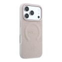 Funda Guess Saffiano Ring Stand iPhone 18/17 Pro Max Rosa | Mayorista