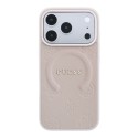 Funda Guess Saffiano Ring Stand iPhone 18/17 Pro Max Rosa | Mayorista