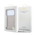 Funda Guess Saffiano Ring Stand iPhone 18/17 Pro Max Rosa | Mayorista