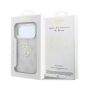 Funda Guess 4G Rhinestone Marco Metálico Dorado iPhone 18/17 Pro Max Rosa | Mayorista