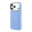 Funda Guess Saffiano Ring Stand iPhone 18/17 Pro Max Azul | Mayorista