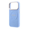 Funda Guess Saffiano Ring Stand iPhone 18/17 Pro Max Azul | Mayorista