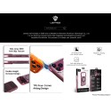 Funda Lenyes Rotating Air Shield iPhone 18 Pro Cereza Oscuro | Mayorista