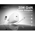 Cargador GaN 25W Lenyes LCH28 Tipo-C a Lightning Blanco | Mayorista