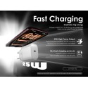 Cargador GaN 25W Lenyes LCH28 Tipo-C a Lightning Blanco | Mayorista