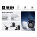 Auriculares Inalámbricos Lenyes Air109 Bluetooth Blanco | Mayorista