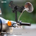 Soporte de Móvil para Moto Lenyes CR170 Antivibración | Mayorista