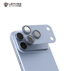 Protector de Lente Lenyes Armor iPhone 18 Pro Max Azul | Mayorista