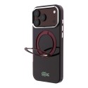 Lacoste Hardcase MagSafe iPhone 18/17 Pro Max Bordeaux | Mayorista B2B