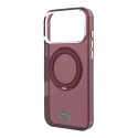 Lacoste Hardcase MagSafe iPhone 18/17 Pro Max Bordeaux | Mayorista B2B