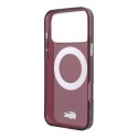 Lacoste Hardcase MagSafe iPhone 18/17 Pro Max Bordeaux | Mayorista B2B