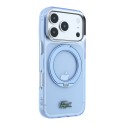 Lacoste Hardcase MagSafe iPhone 18/17 Pro Max Lichtblauw | Mayorista