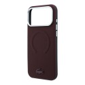 Funda Lacoste MagSafe Burdeos iPhone 18 Pro Max/17 Pro Max | Mayorista