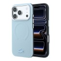 Funda Lacoste MagSafe iPhone 18/17 Pro Max Azul Claro | Mayorista