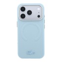 Funda Lacoste MagSafe iPhone 18/17 Pro Max Azul Claro | Mayorista