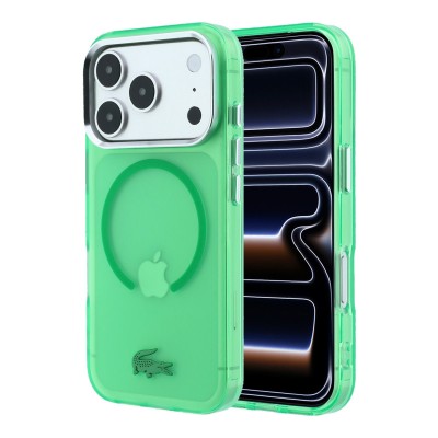 Funda Lacoste MagSafe IML Mate iPhone 18Pro Max/17 Pro Max Verde