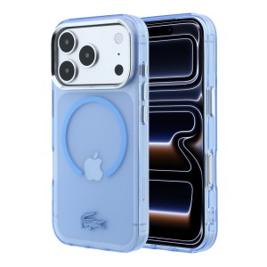 Funda Lacoste MagSafe IML Mate iPhone 18/17 Azul