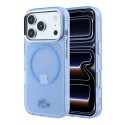 Funda Lacoste MagSafe IML Mate iPhone 18/17 Azul