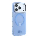 Funda Lacoste MagSafe IML Mate iPhone 18/17 Azul