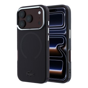Funda Lacoste MagSafe IML Mate iPhone 18/17 Pro Max Burdeos