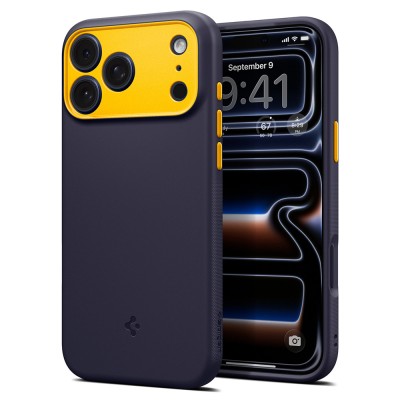 Funda Spigen Caseology Nano Pop MagSafe iPhone 18 Pro/17 Pro Azul arándano marino